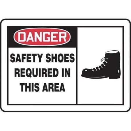 Accuform ANSI ISO DANGER SAFETY SIGN RESPIRABLE MRAW104XP